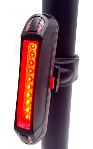 Luz Linterna  Usb Bicicleta Led  Super Potente Impermiable 