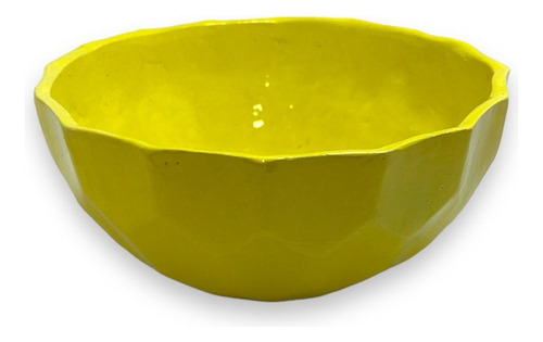 Bowl Cuenco Ceramica Artesanal Ensaladera Frutera Hecho Mano