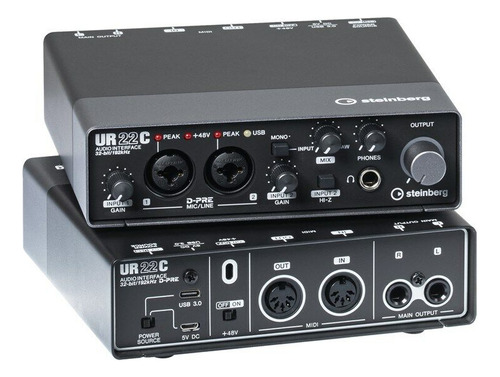 Interface De Audio Portatil Zx58620 Ur22c Sreinberg