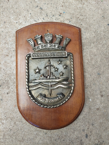 Antiguo Escudo De La Armada De Chile Pfg Condell