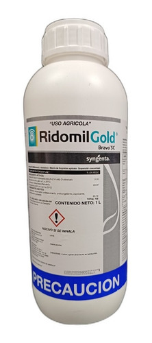 Ridomil Gold Bravo 1lt Metalaxil+clorotalonil Fungicida Agr.