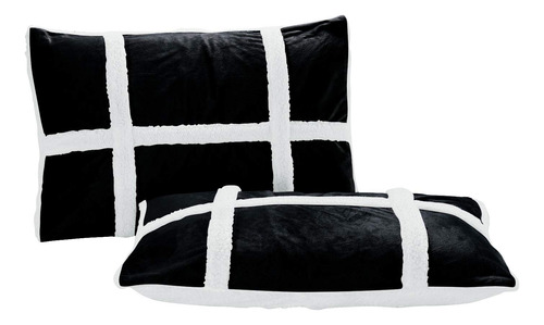 Juego De Edredón Reversible 3 Piezas Diseño A Cuadros