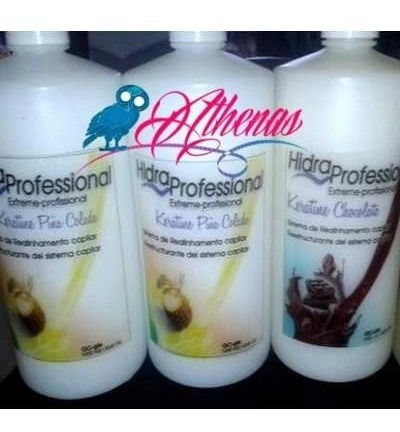 Keratina Hidra Professional Chocolate Brillo De Oro 1 Litro