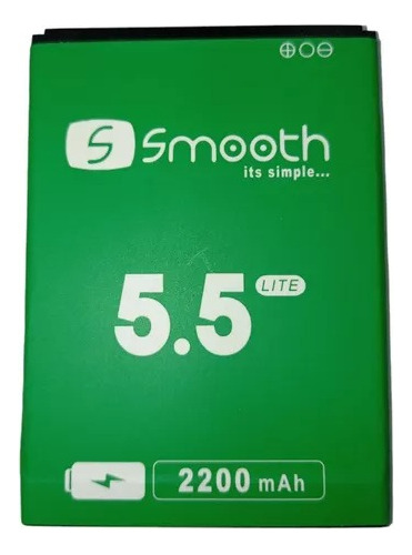 Bateria Pila Smooth 5.5 Lite 3.7v 2200mah  