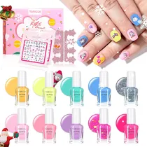 Comprar Tomicca Juego De Esmaltes De Uñas Para Niños, No Tóxico,
