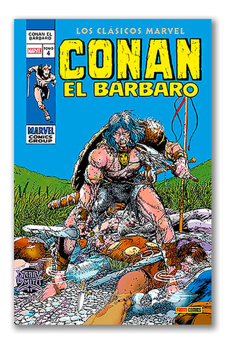 Los Clásicos De Conan El Barbaro N.04, De Barry Windsor Smith, roy Thomas. Editorial Conan Properties, Tapa Blanda En Español