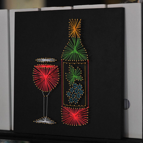 Crafts String Art Kits Kits De Pintura Para Principiantes