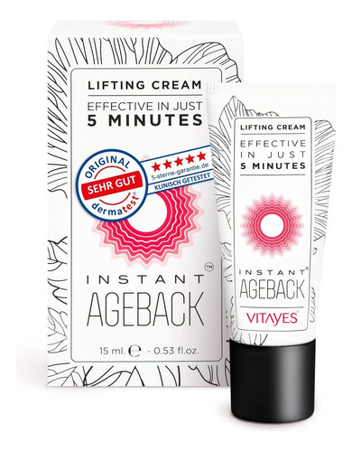 Vitayes Instant Ageback, Ageless Facelift Cream For Instant