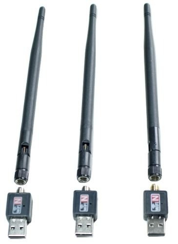Imagem 3 de 6 de Kit 3 Adaptador Wireles 1200mbp S/ Fio Pc Not Receptora Wifi