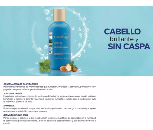 Terramar - Shampoo Anti Caspa 180 Ml