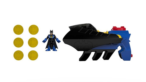 Imagen 7 de 10 de Imaginext Dc Comics Batilanzador 2 En 1 - Fisher Price Dtp99