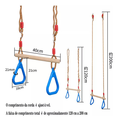 Brinquedo Para Exercícios Para Varanda Interna Para Crianças
