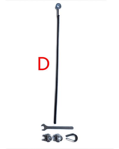 De Polea De Fitness Cable De Acero Cabeza De Acero 200 Cm
