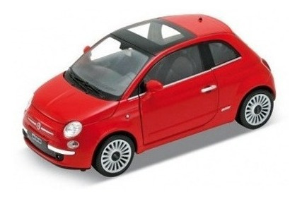 Auto 1:24 2007 Fiat 500 Welly Lionels 2514