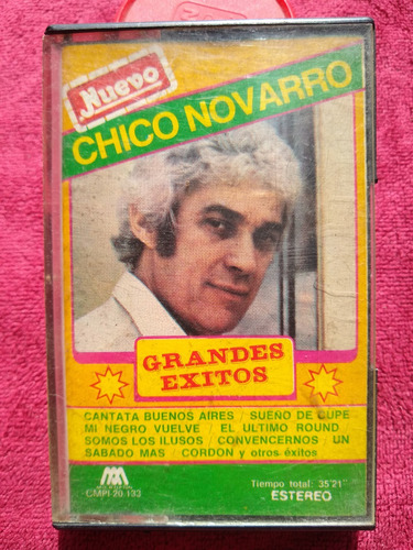 Cassettes De Chico Novarro, Grande Exitos, Buen Estado
