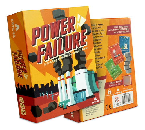 Power Failure: A Strategy Card Game About Power Plants And
