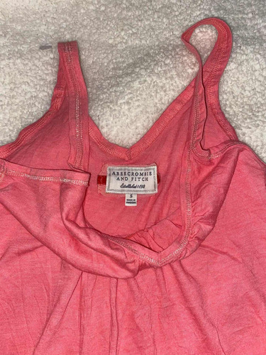 Blusa Tank Top Abercrombie And Fitch Talla S Para Mujer (Usado)