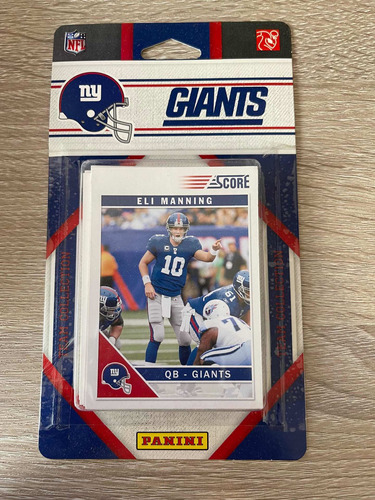 Tarjetas Giants Ny Nfl Set De Equipo 2011