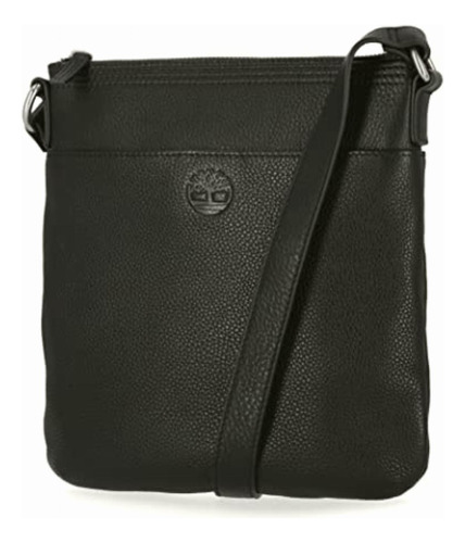 Timberland Bolso Bandolera De Piel, Negro -, Talla Unica