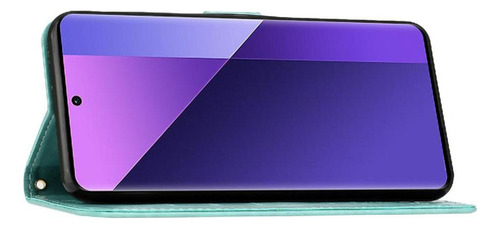 Funda Flip For Xiaomi Redmi 14c Kickstand Correa De Muñeca