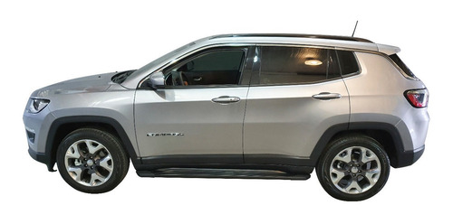 Estribos Aluminio Negro Bepo Modelo Suv 2 Para Jeep Compass