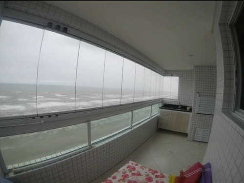 Imagem 5 de 14 de Sacada C/ Churrasqueira - 2 Dorm. 2wcs- Vista De 180° P/ Mar