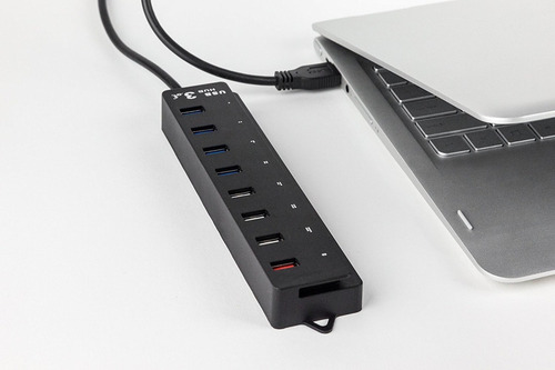 Core Device 8-port Usb 3.0 Hub Negro (4 X 3,0 + 3 X 2,0 + 1