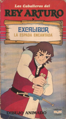 Los Caballeros Del Rey Arturo Y Excalibur Vhs Video Vestal