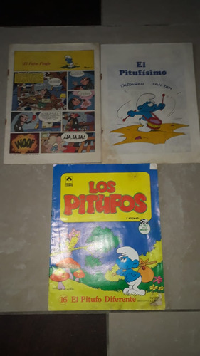 3 Revistas De Los Pitufos 