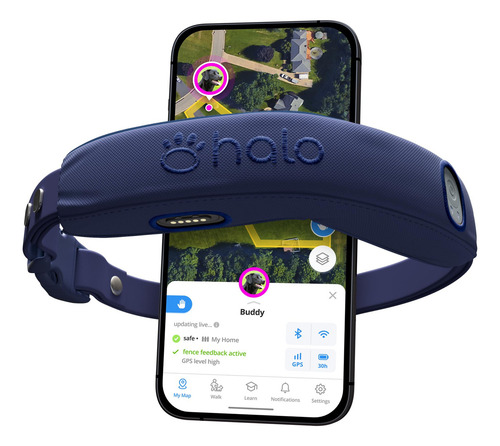 Halo Collar 4 Gps Valla Inalámbrica Perros Ews