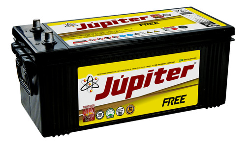 Bateria Automotiva Júpiter 150ah 12v Selada Com Prata