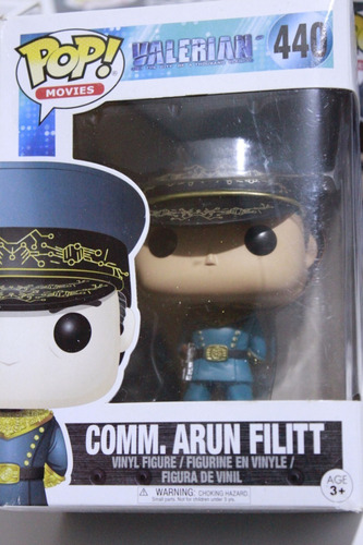 Funko Pop N°440 Valerian  (comm.arun Filitt) Movies 