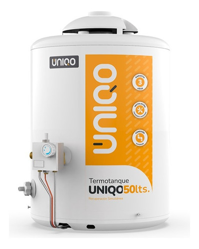 Termotanque Multigas Uniqo Coppens 50 Litros Rec Simultanea