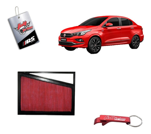 Filtro De Ar Esportivo Fiat Cronos S-design 1.3 - Rs2931