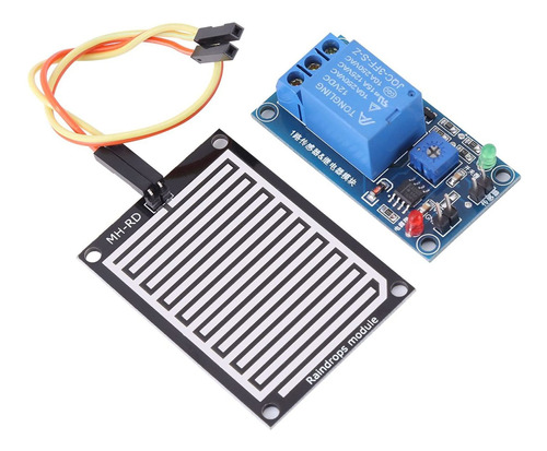 Detector Clima 12 V Cc Sensor Lluvia Control Humedad Modulo