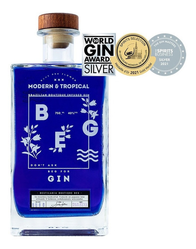 Gin Beg Modern & Tropical 750ml