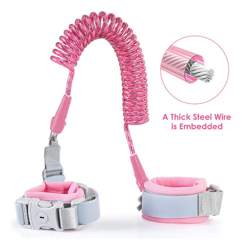 Arnés Pulsera De Seguridad Para Niños 2m Anti Pérdida 2 En 1
