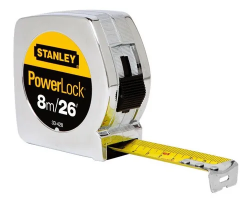 comprar Huincha De Medir 8m Stanley 33-428s Powerlock Flexometro