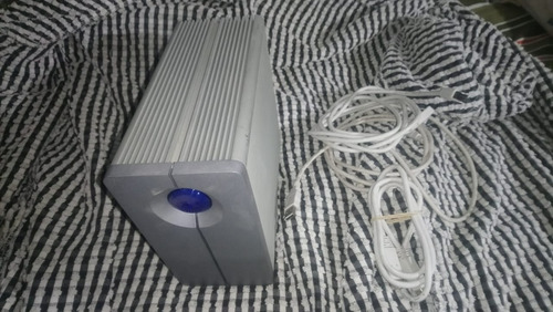 Bakup Lacie 1tb (500gbx2) Gris (Usado)