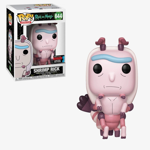 Funko Pop! Shrimp Rick 644 - Rick And Morty Nycc Exclusive