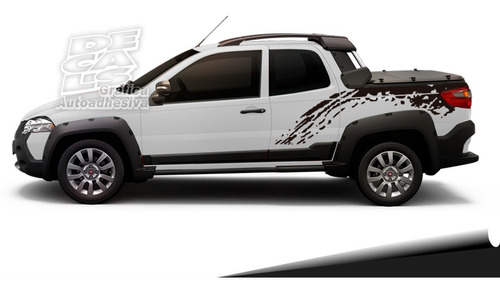 Calco Fiat Strada 3 Puertas Raptor Juego Completo