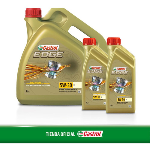 6lt Aceite Castrol Edge 5w30 Sintetico Gasol/diesel Dpf-ok