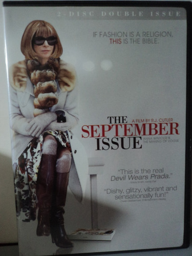 September Issue Vogue R1 Dvd Doble Real Diablo Viste Moda (Usado)
