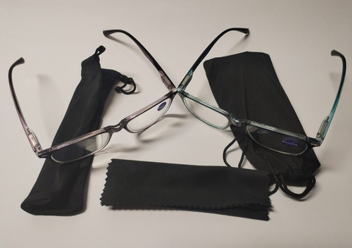 2 Lentes Para Vista Cansada Con Anti Blue
