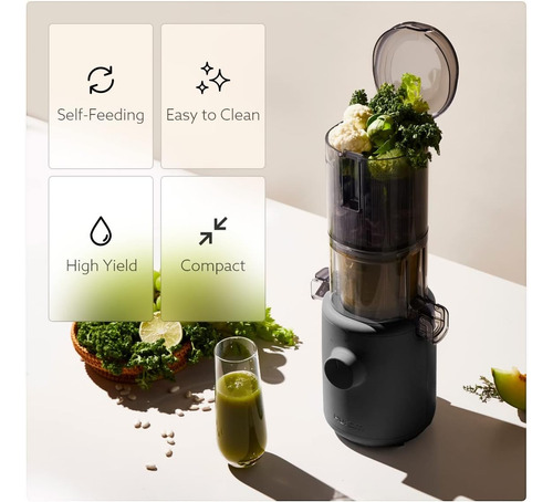 Exprimidor De Masticación Lenta Personal Hurom H310a (negro