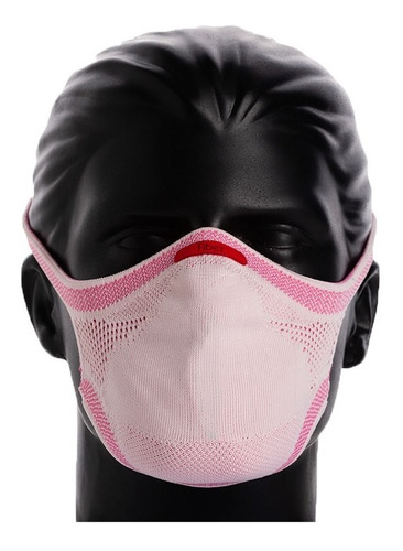 Imagem 1 de 5 de Máscara De Proteção Fiber Knit 3d Com 1 Refil