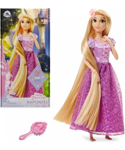 Rapunzel - Princesas - Articulada - Original Disney - 30cm
