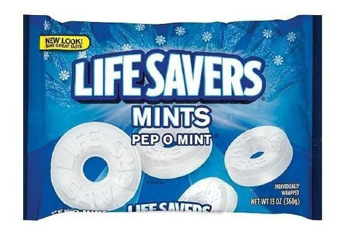 Mentas Mentas Mentas Lifesavers Pep O Mint, 13 Oz. Bolsa, Pa