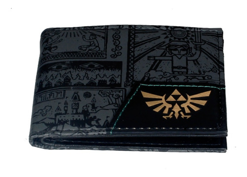 Billetera Leyenda De Zelda Trifuerza Cartera Link Smash