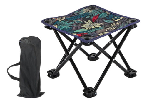 . Taburete Plegable Mini Silla Multifunción For Acampar Para